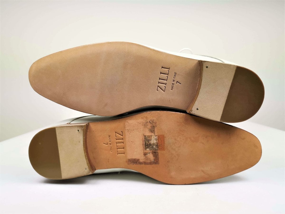 ☆定価80万円超・新品未使用☆ ジリー ZILLI 極上カーフレザーダービー