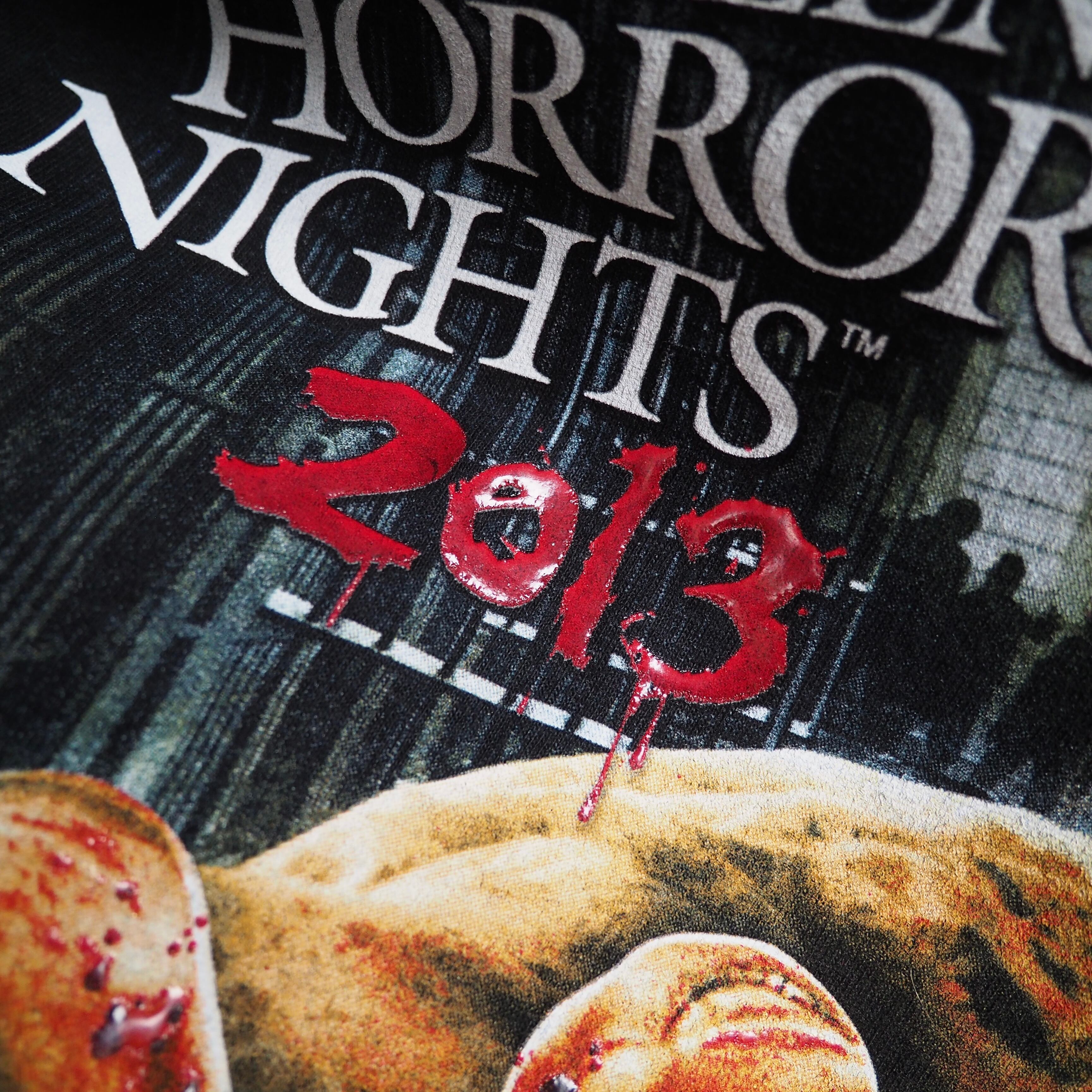 ” THE WALKING DEAD ” Blood paste graphic printed Black loose Tee