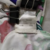 社交ダンス 衣装 Chacott ROYAL DANCE チャコットロイヤルダンス トップス ブラウス レッスンウェア ホワイト系 日本製 七分袖 花柄 植物柄 バラ柄 カラフル おしゃれ 上品 レッスン 練習 練習着 レッド系 ピンク系 パープル系 グリーン系 ブルー系