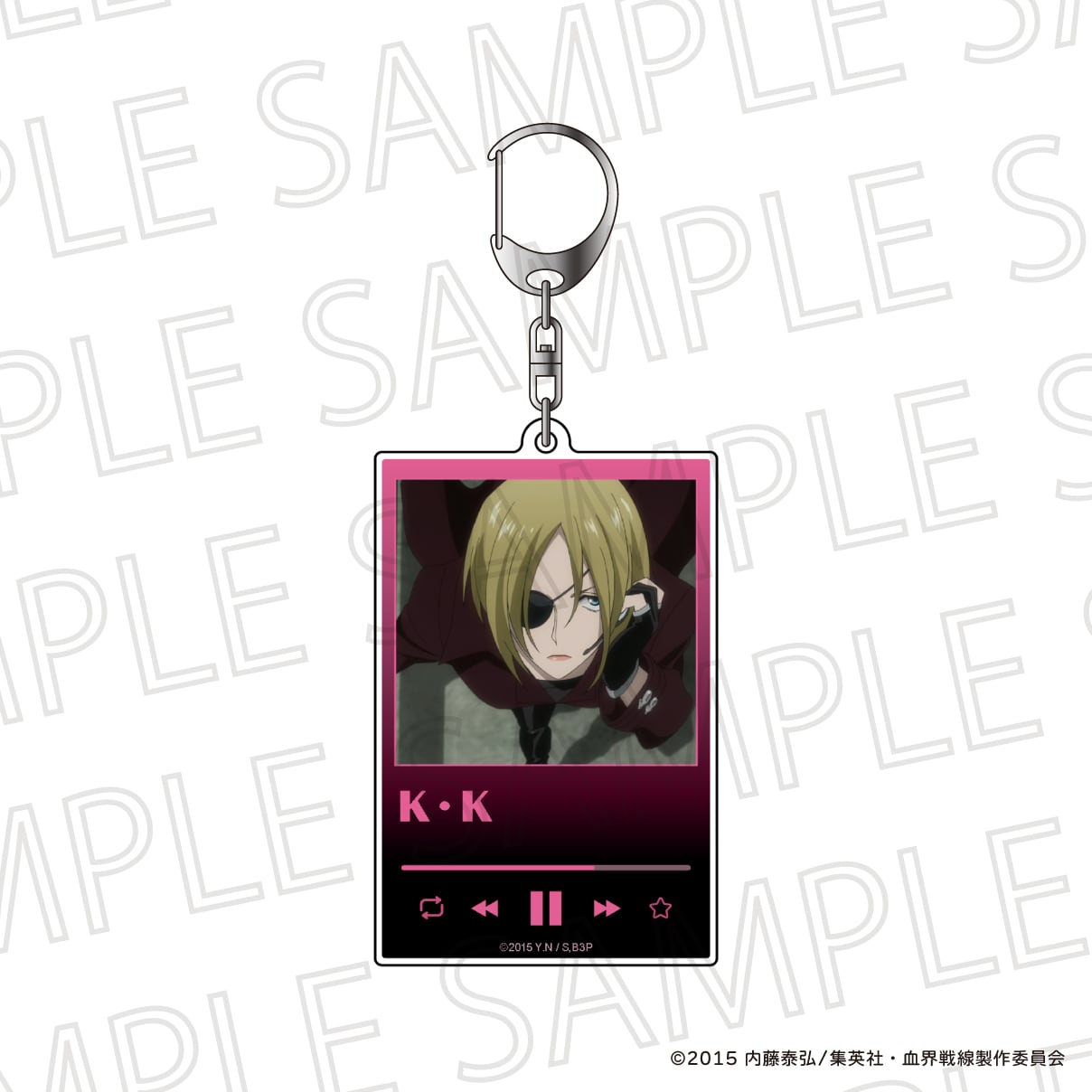 血界戦線 プレイヤー風キーホルダー | SR-GYM Online Shop