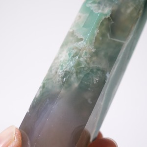 グリーン フラワーアゲート / タワー