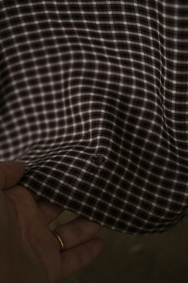 Utah/50's "WELDON CLUB LOUNGE" check shirt
