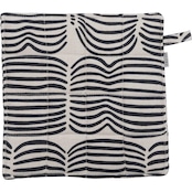 【PENTIK】 Vilja Potholder(ヴィリヤ ポットホルダー) ブラック 21×21 cm