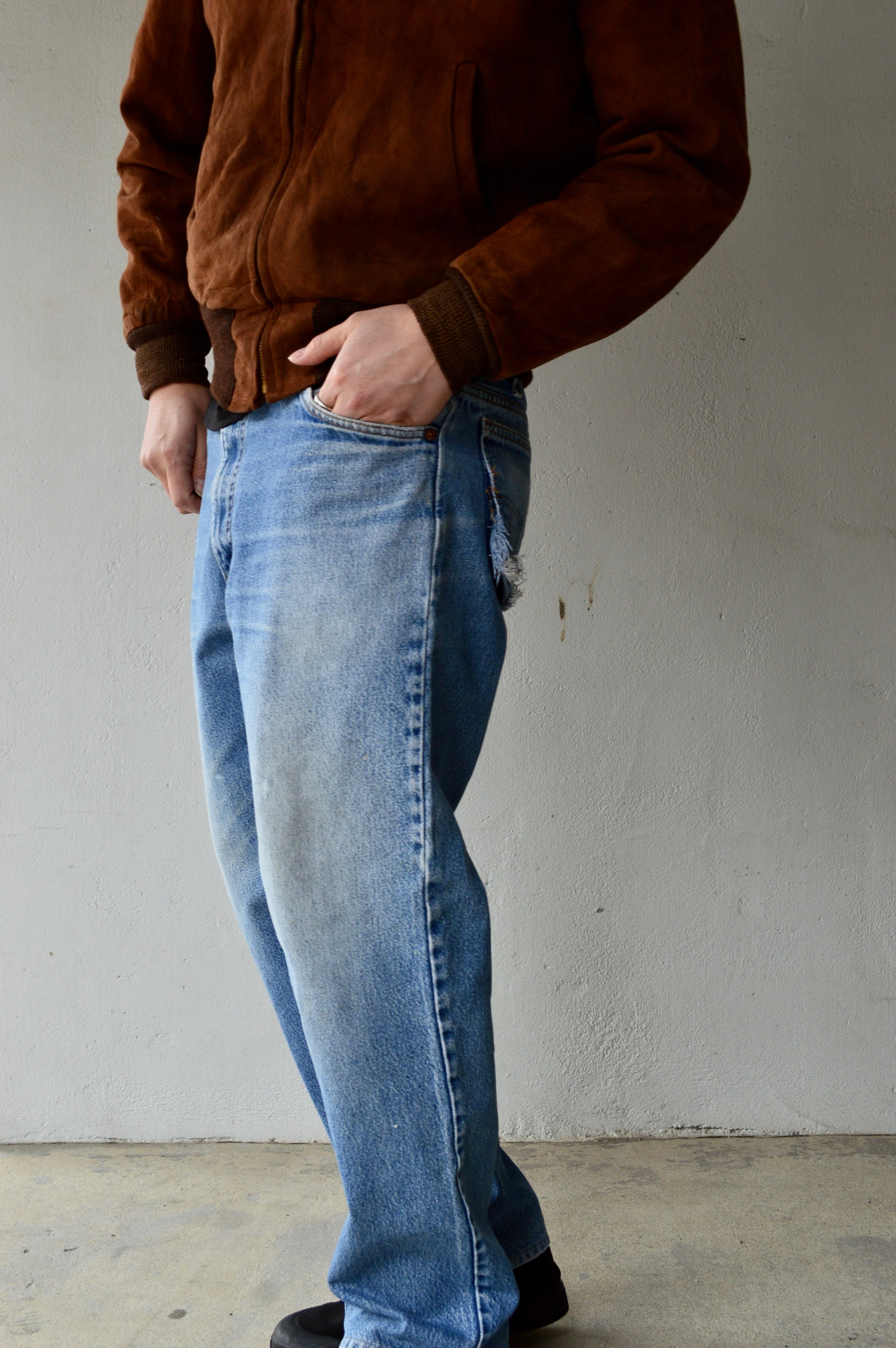 Levi's 517 90s Made in USA 1995 W35 L30 Relaxed Semi Flare