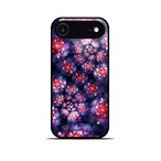 彩・牡丹 - 和風 角丸型 強化ガラスiPhoneケース【Re:design】