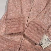 未使用 タグ付き Rady レディ ツイード ノーカラー コート ジャケット サイズ M /ピンク系