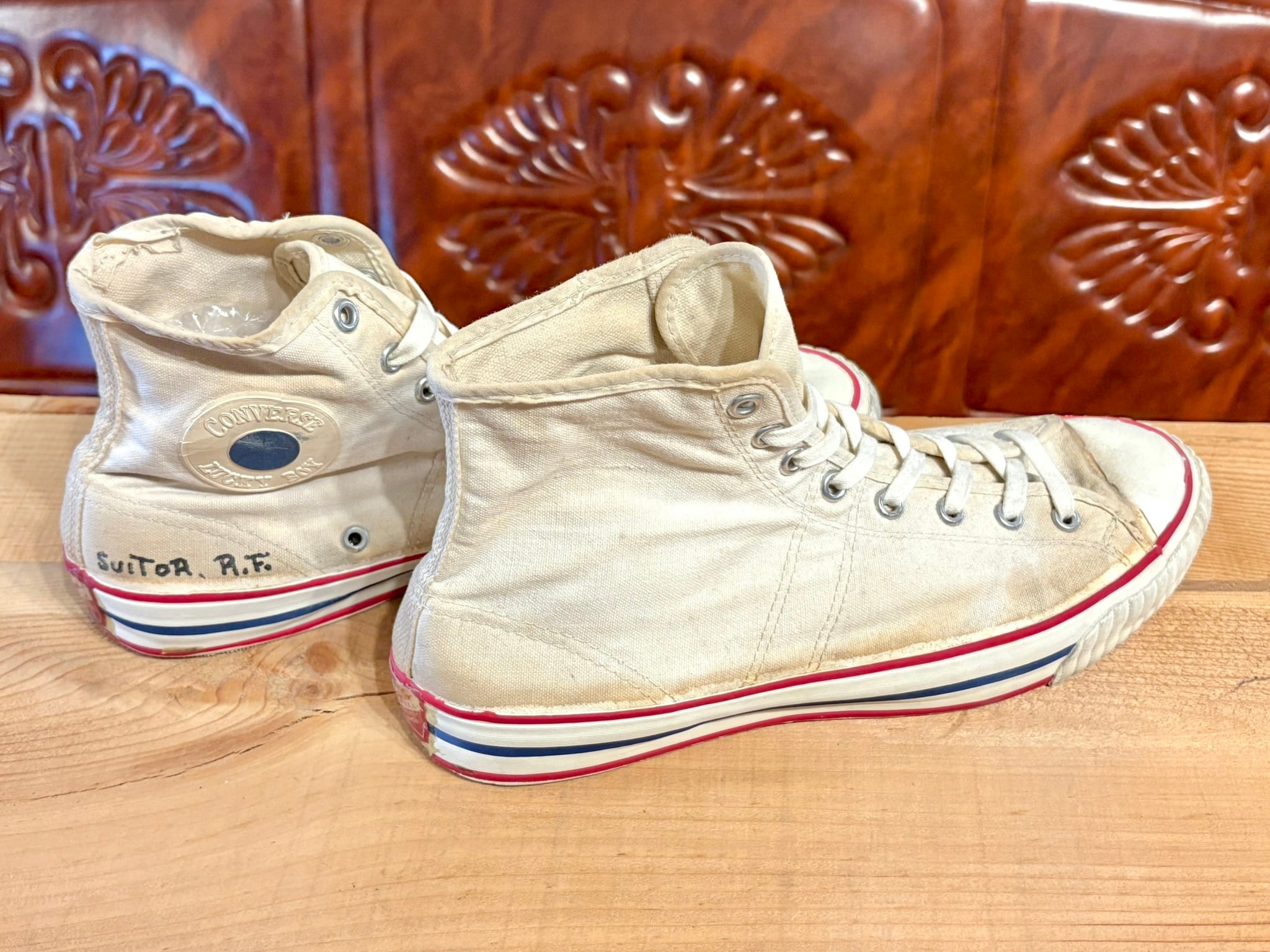 converse（コンバース） LUCKY BOY （ラッキーボーイ）生成り