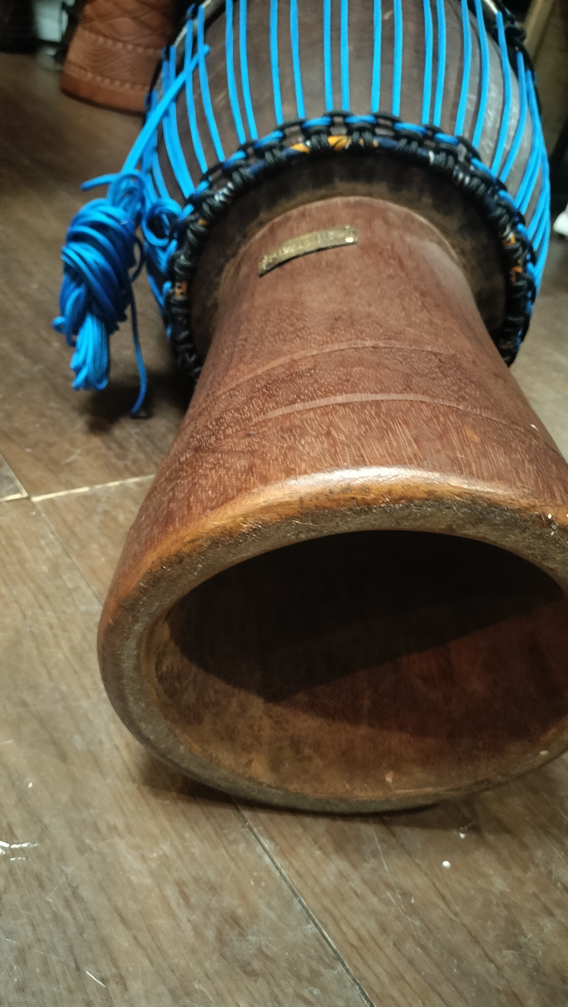 コートジボワール製 Tribal Beat ジャンベ（フルカスタム・イロコ材