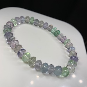 3フローライトボタンブレスレット