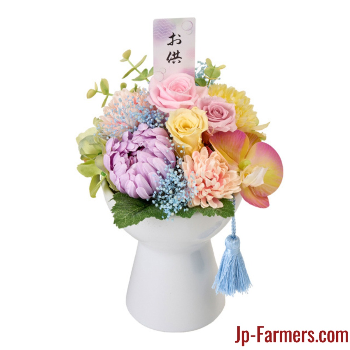 アーティフィシャル＆プリザでできた温かみのある仏花 美彩(みあ