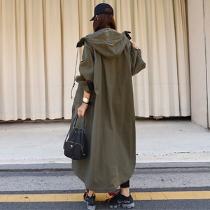 hooded military long coat【2025101301】