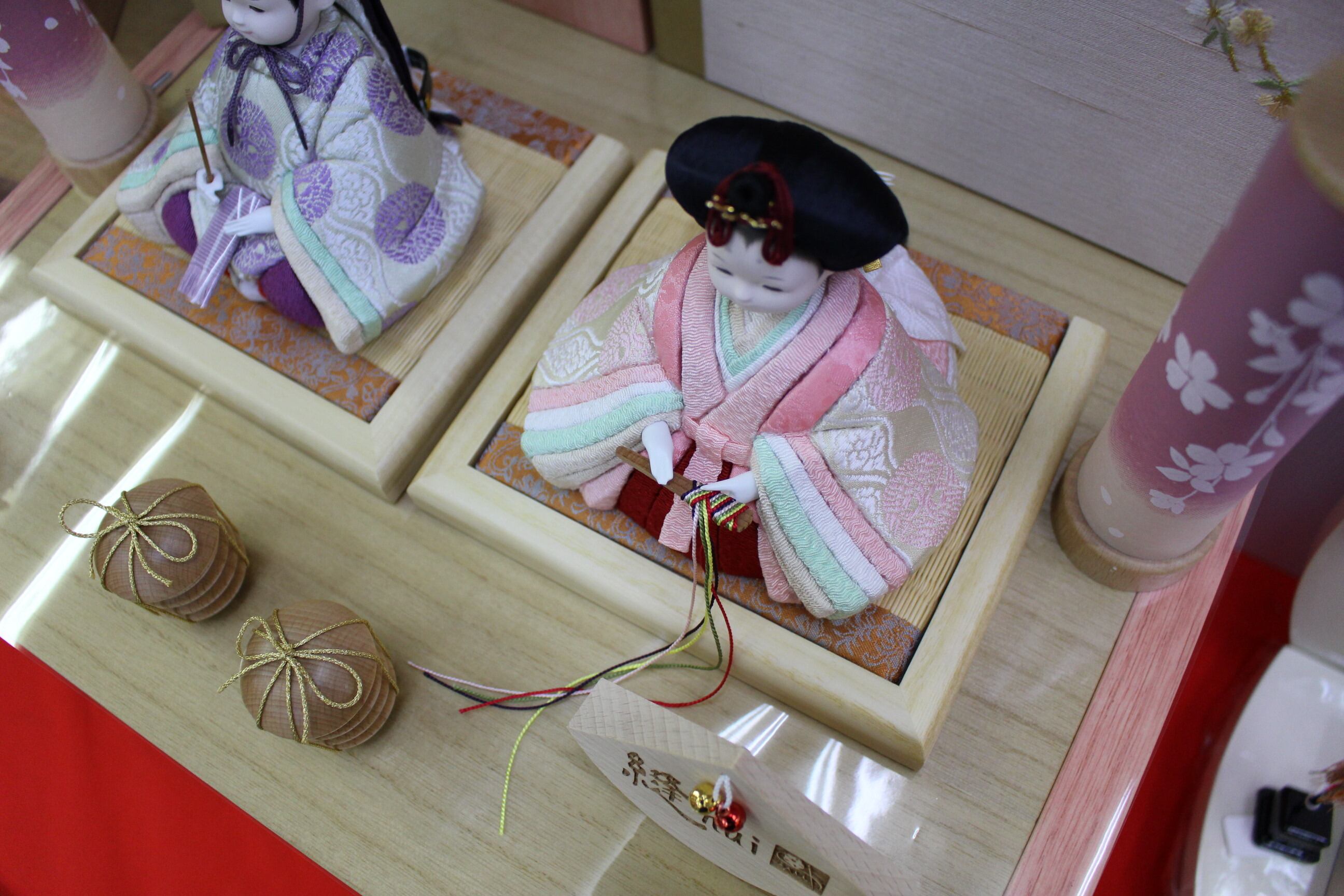 雛人形 Paix/平和 木目込人形 今様雛「縫nui」こはこ収納 | SHIMADA DOLL