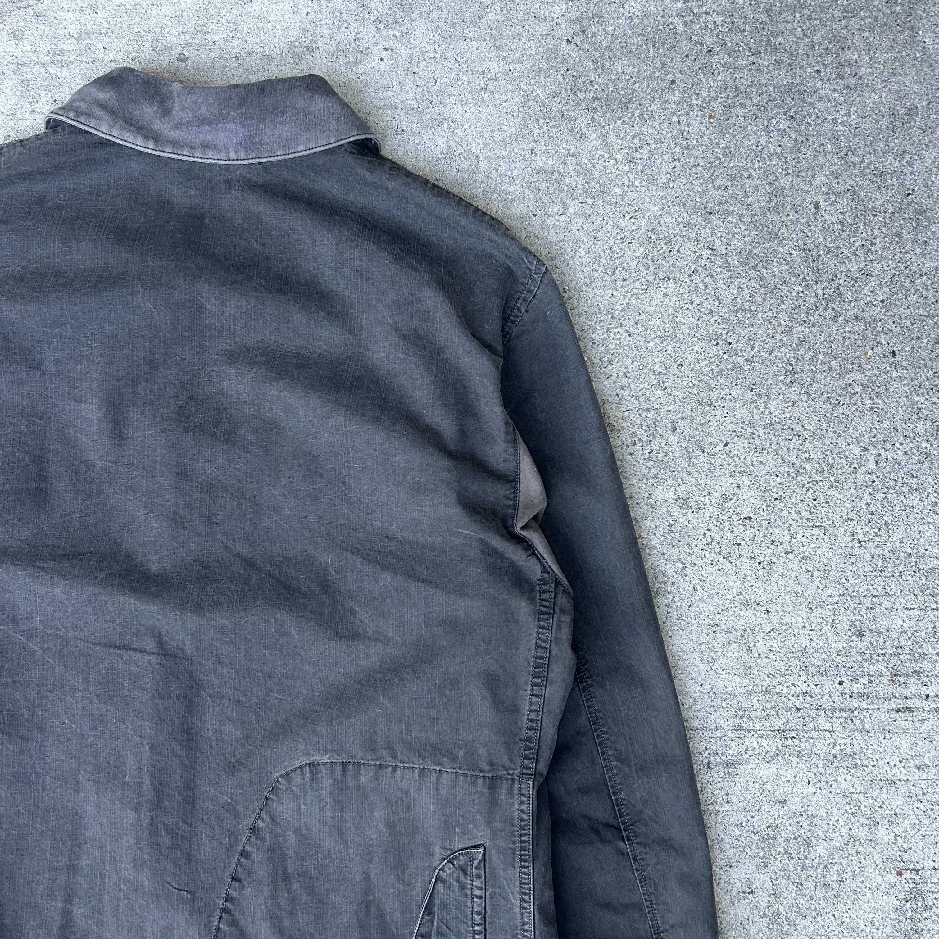 定番☆【STONE 】Garment Dyed コットン フーディー 2006SS STONE ISLAND Cotton Garment Dye Hunting Jacket