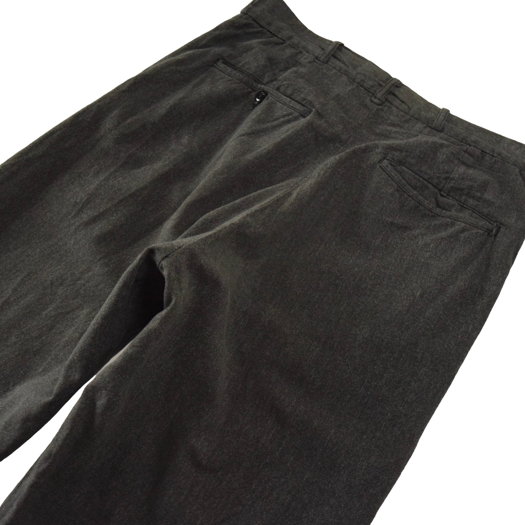 1940's - 1950's Vintage Black Chambray Work Pants W31 × L30