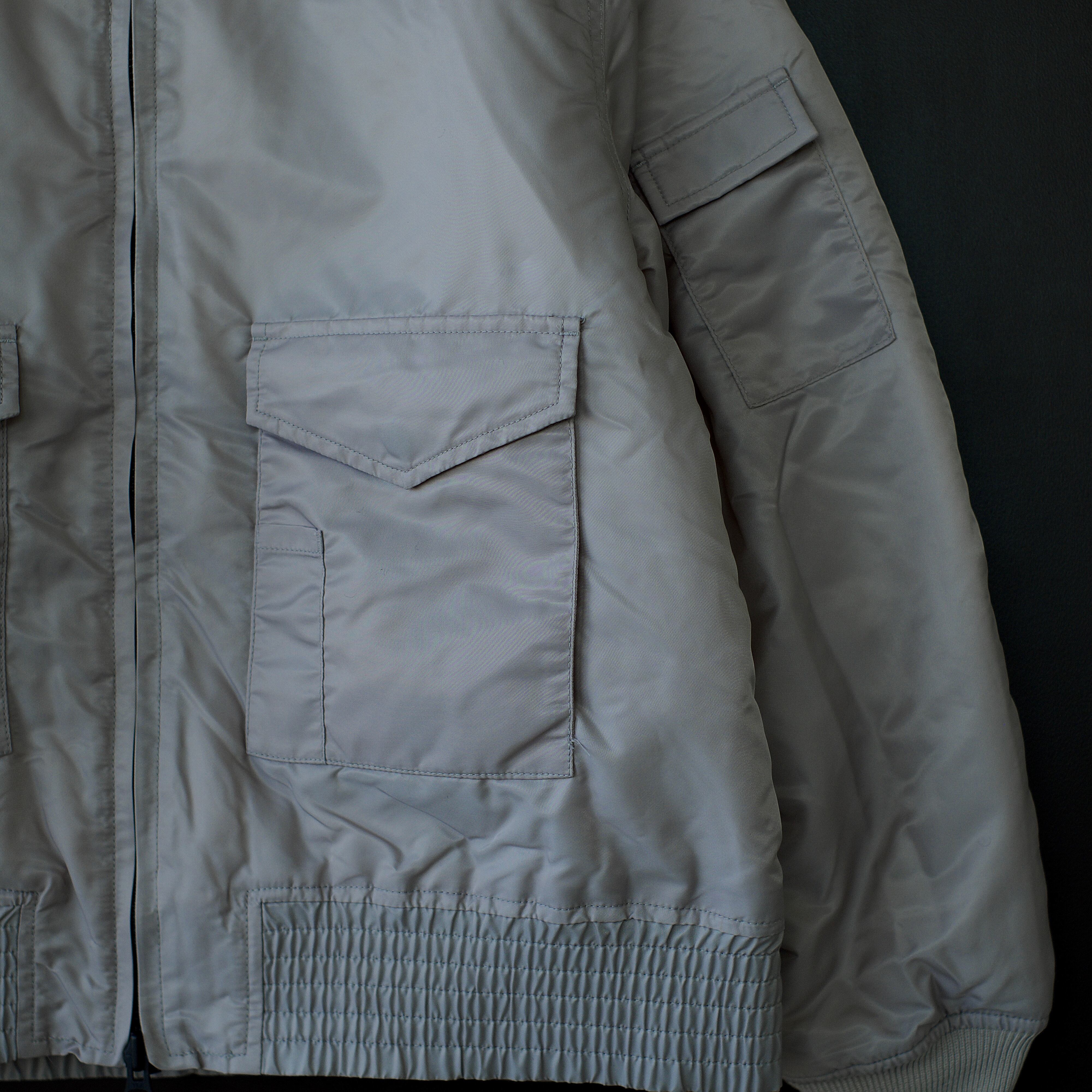Universal Style Wear】A-1 type jacket (gray) | dros dro