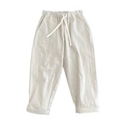 〈 MOUN TEN. 23AW 〉 organic cotton pants / sand / 110-140