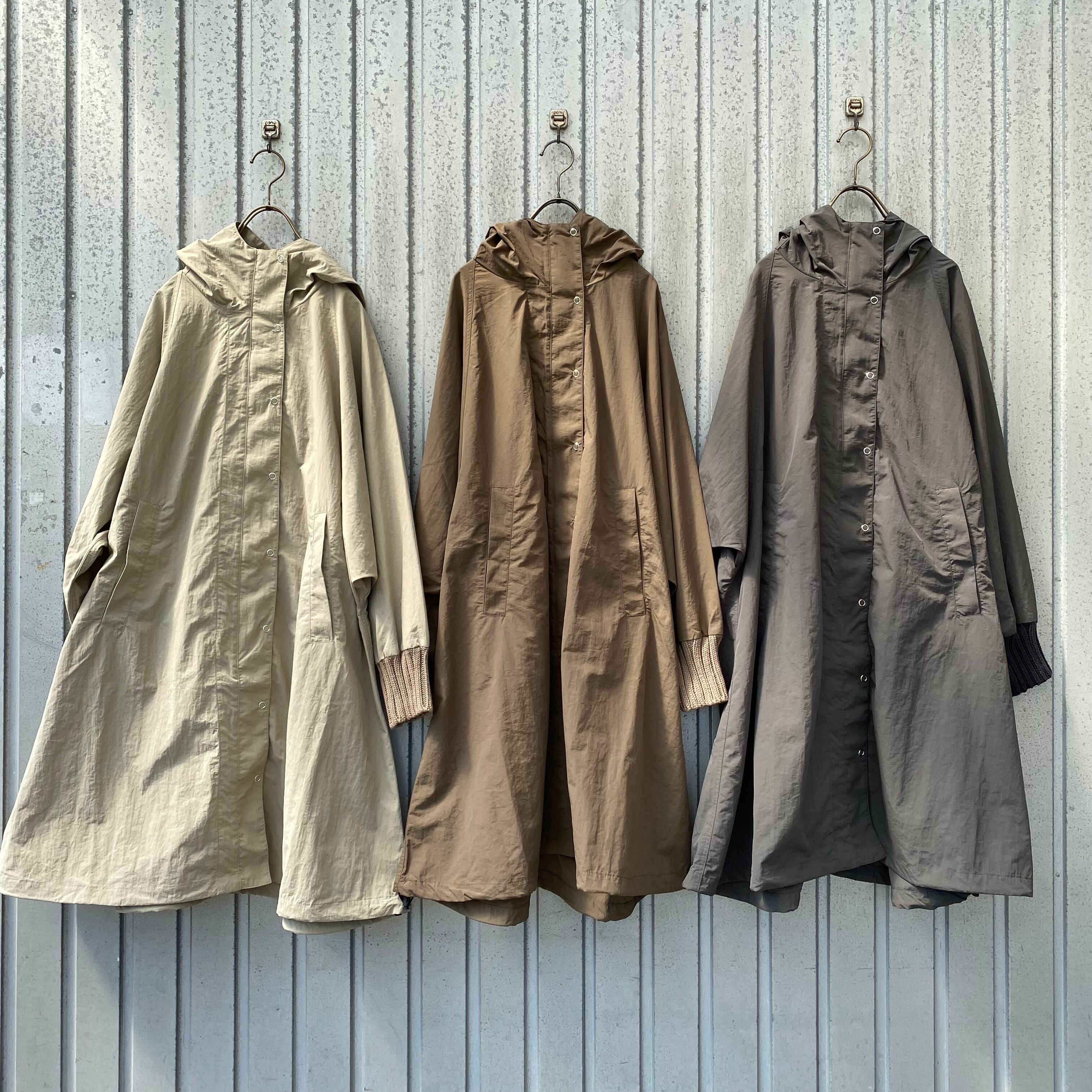 ざっくりリブ袖ついちゃったマウンテンパーカー（コットンリブ）/Mao