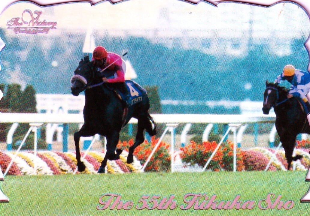 第56回 菊花賞：マヤノトップガン(金文字ノーマル)「The Victory 1999