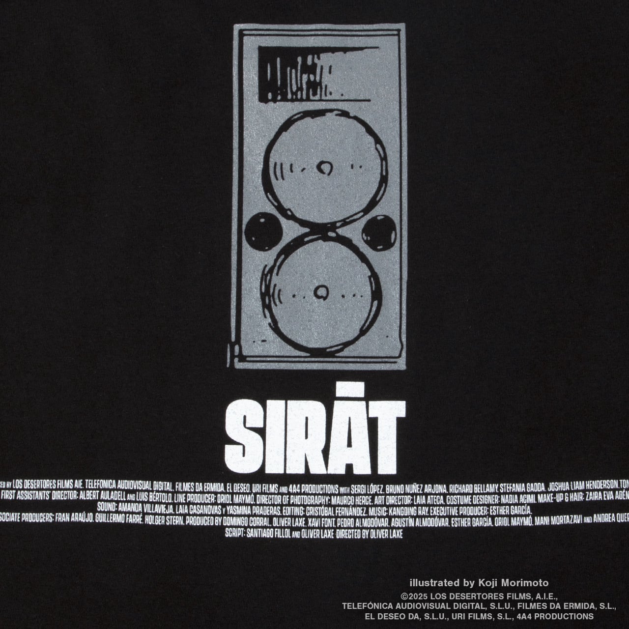 SIRĀT illustrated by Koji Morimoto × GEEKS RULE SILKSCREEN