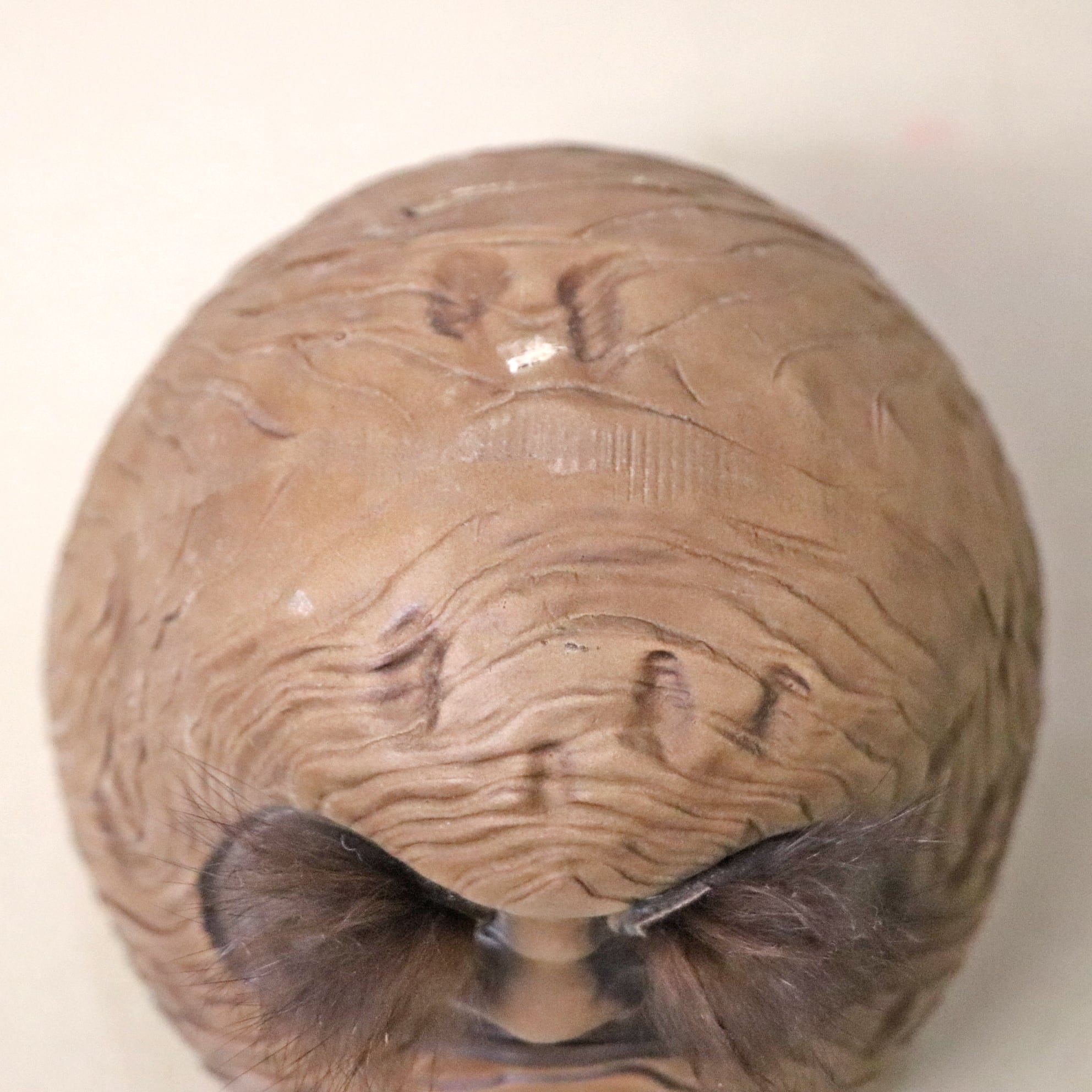 木製達磨貯金箱 木彫り風・だるま貯金箱・達磨・置物・No.221218-15・梱包サイズ60