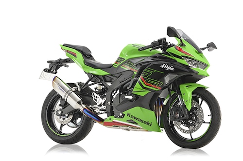 NINJA ZX-25R SE('23～)・ZX-25R SE KRT EDITION('23～) GPスペック   シングル チタンポリッシュ[GK43-T1ST]