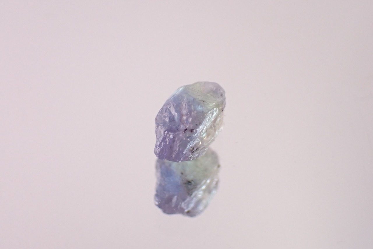 【原石セット】タンザナイト　0.64ct/2.22ct　[D3-378]