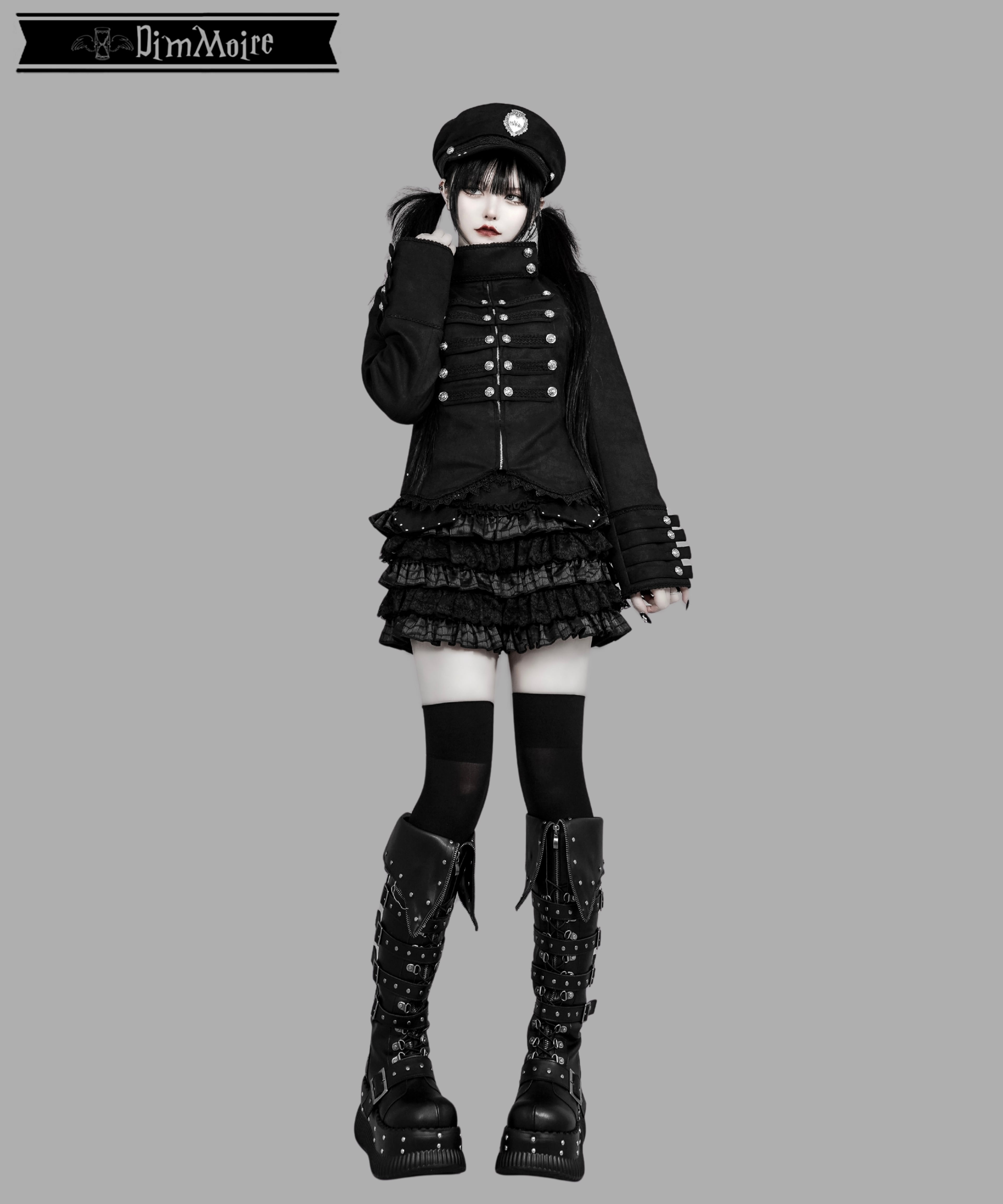 聖章ナポレオンジャケット‎【Black】 | DimMoire