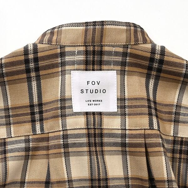 Fear of God 6th collection チェックシャツ 飛び越し サイズS 