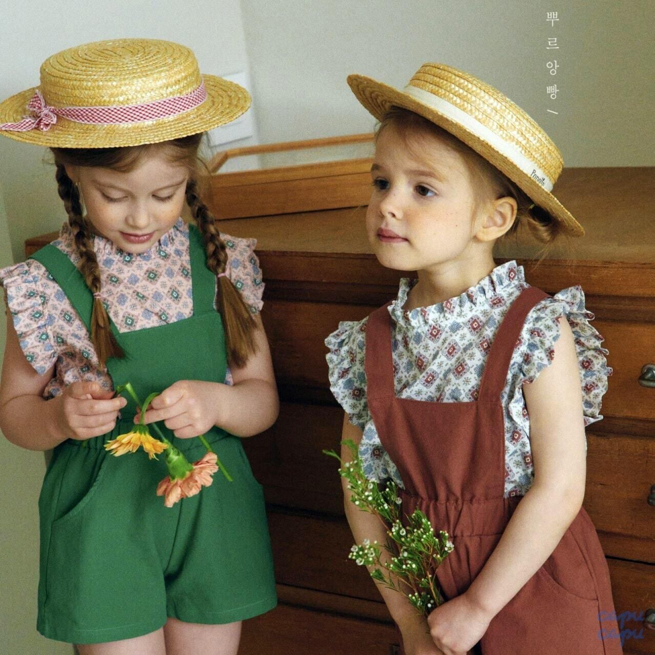 Atelier Ophelia すみれ 布花ストロー キャノティエ ドレスハット