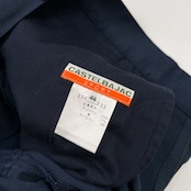 CASTELBAJAC SPORT カステルバジャック スポーツ スラックス パンツ ゴルフウェア サイズ 44 /ネイビー/メンズ