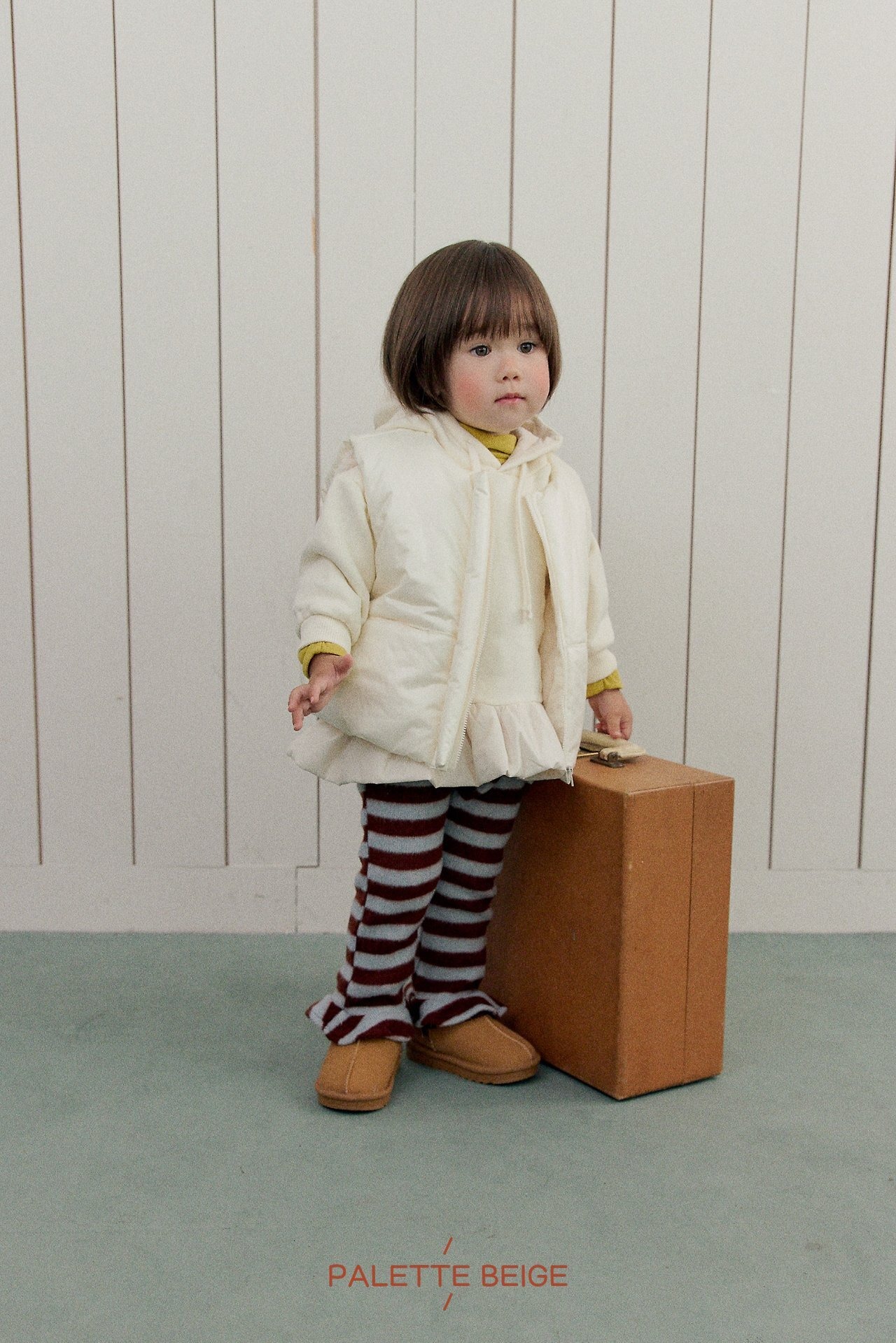 the beige［取寄］balloon hood onepiece 26winter