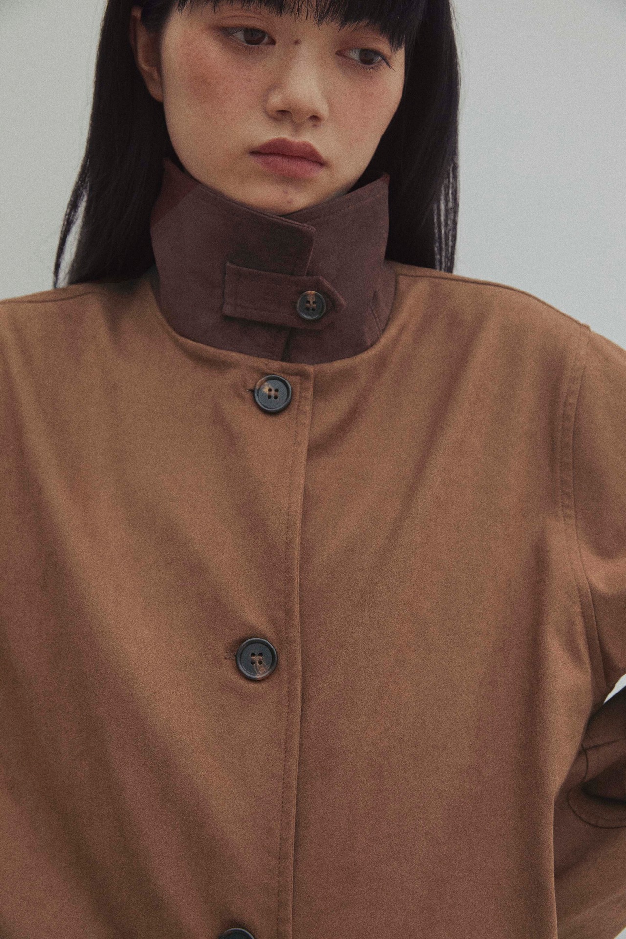 DU250701 Suede Bicolor Outer【Outer Collection】