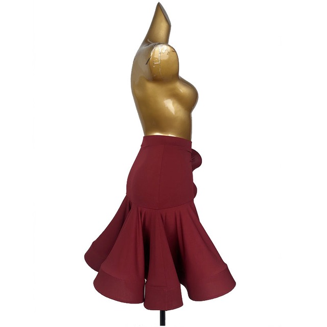 フリル ドレープ スリット ミモレ フレアスカート  ds1454