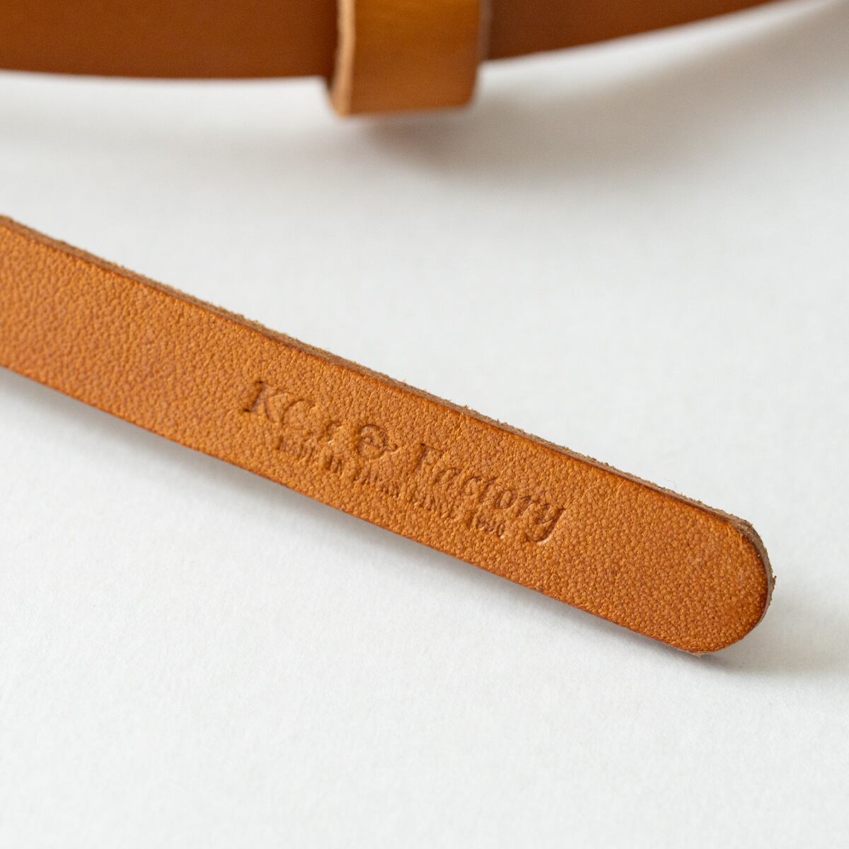 携帯ネックストラップ PASTIME カウハイド【タン】 | ケイシイズ