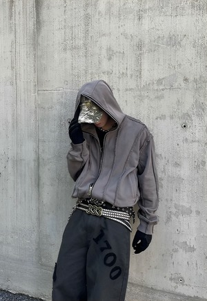 TZKiller Striped Hoodie Jacket