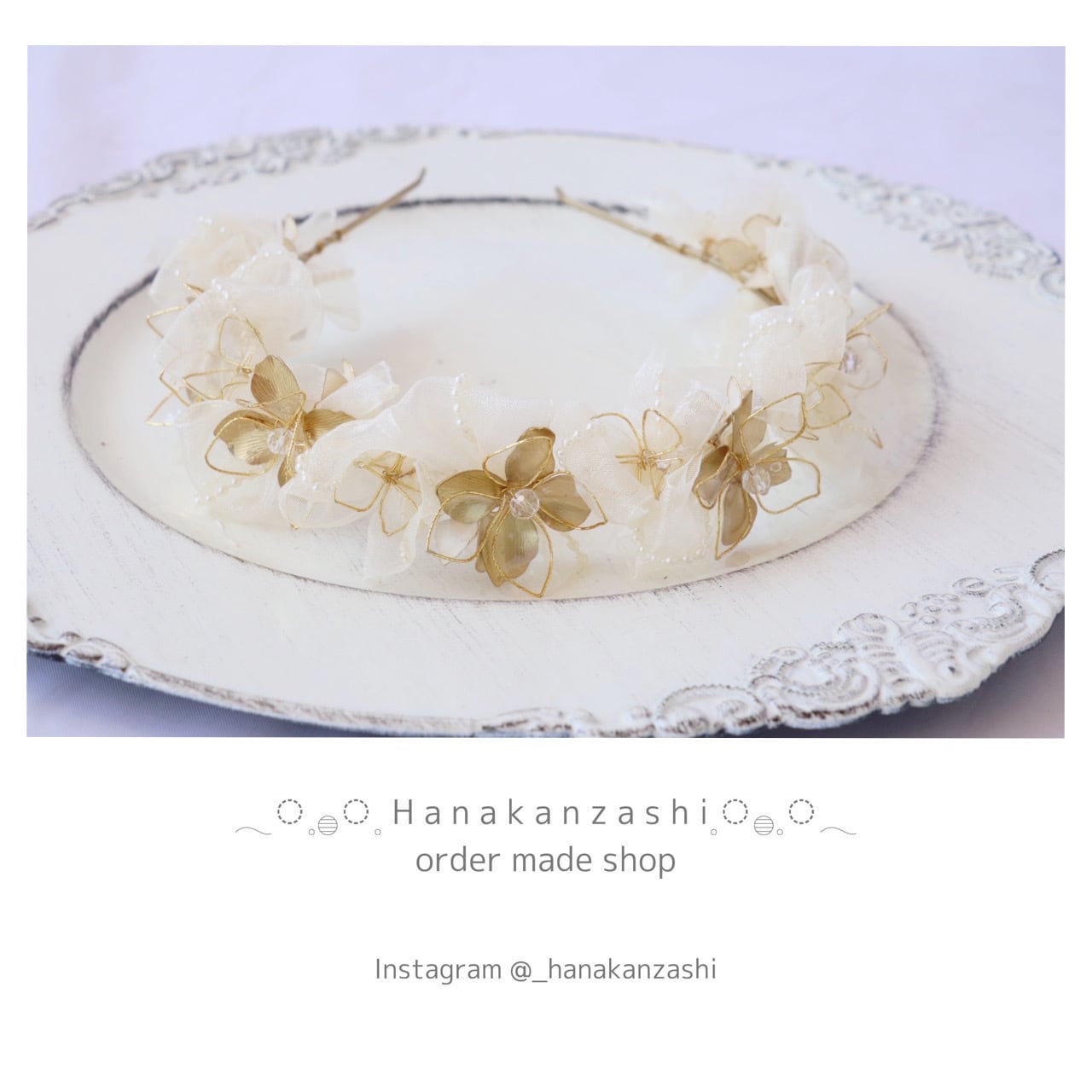 Hanakanzashi original head band