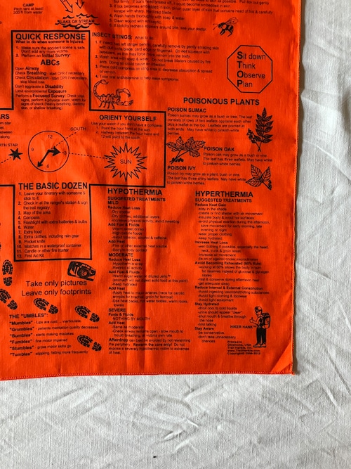 TRAIL HANKIE SAFETY HANKIE BANDANA 7