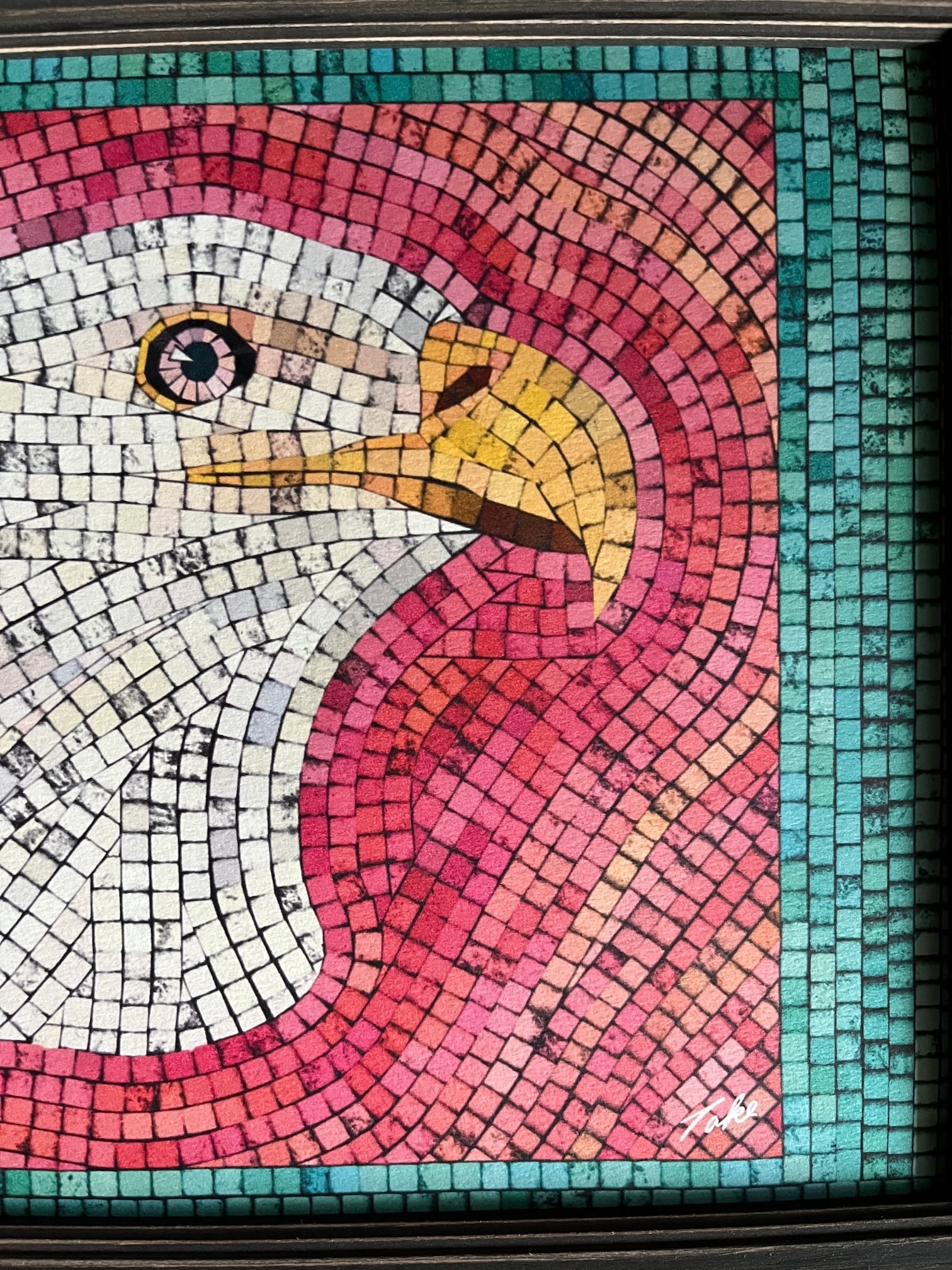 A-009 モザイクタイル【EAGLE】 デザインアート | TAKENOKURASHI