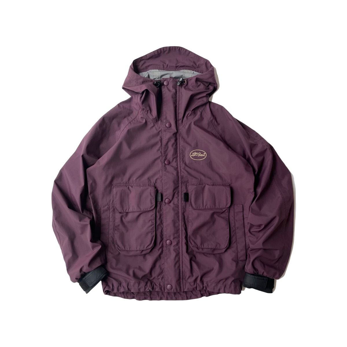 90s L.L.Bean Fly Fishing Nylon Jacket GREENY