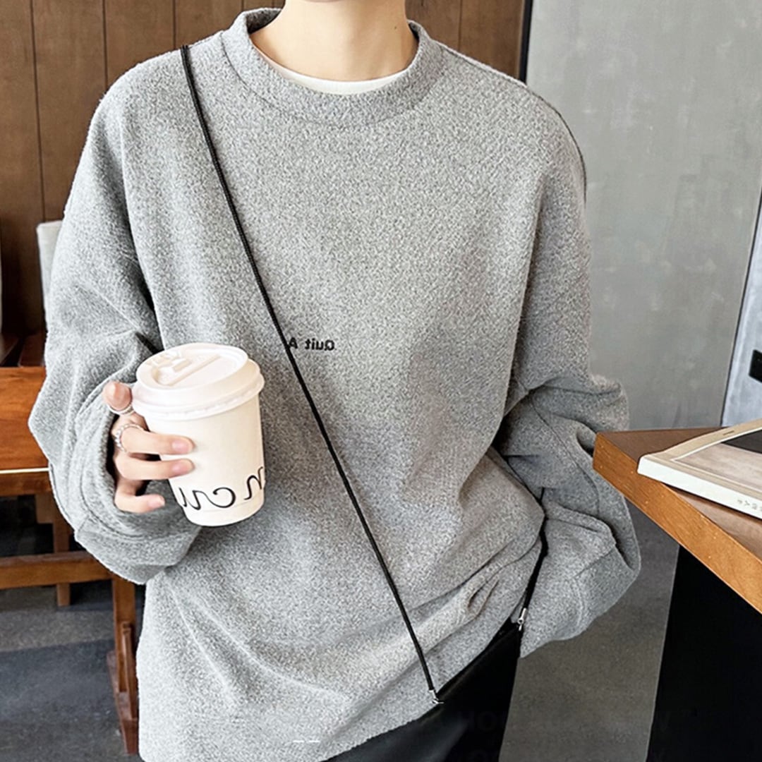 オーバーレタリングスエット K0415