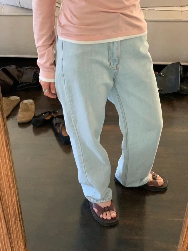 (予約) LIFFEY / Layerd tee 3color　