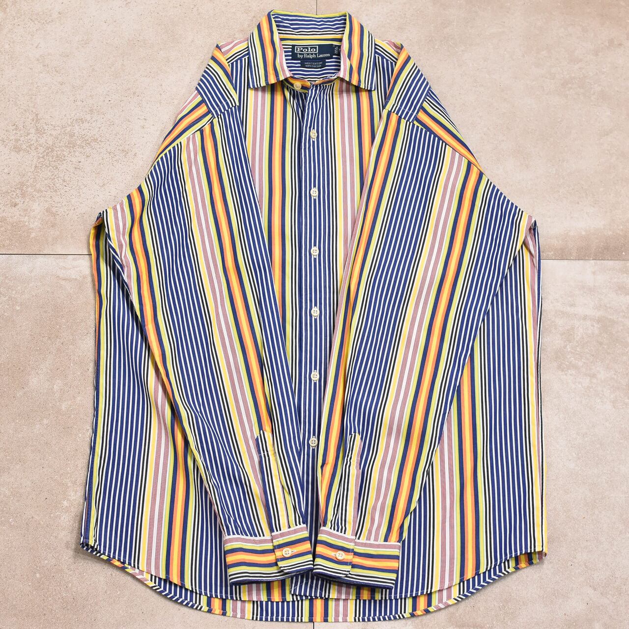 90s POLO by Ralph Lauren stripe shirt | 古着屋 grin days memory