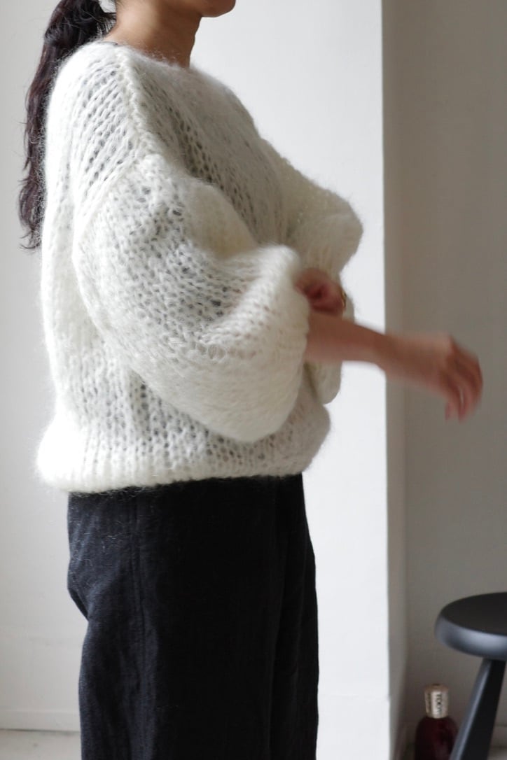 Maiami / MOHAIR BIG SWEATER