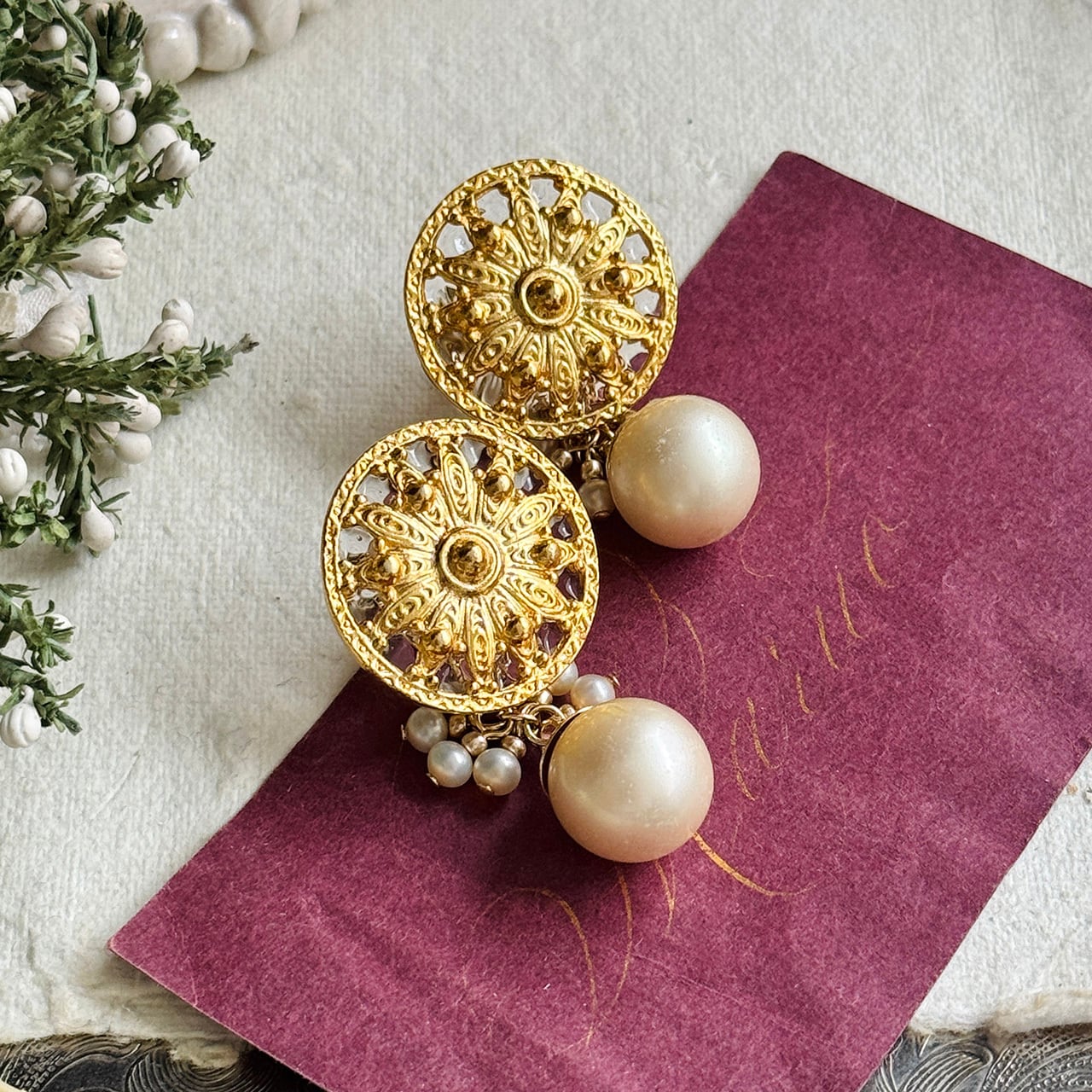 maruoピアス Lustre 【Vintage】 | maruo