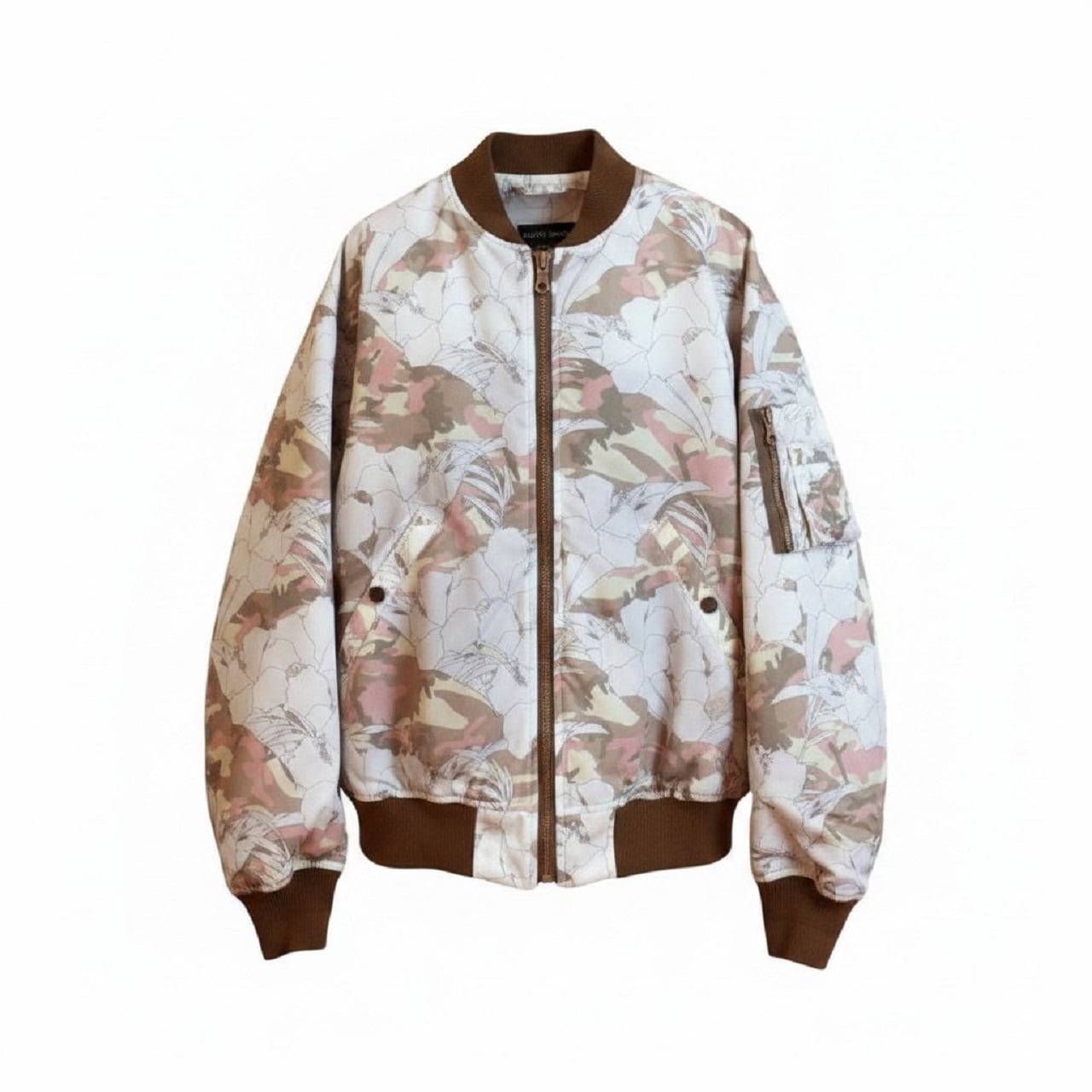 PHENOMENON ( MCM ) × MASTERMIND WORLD 】 FLOWER CAMO BOMBER JACKET