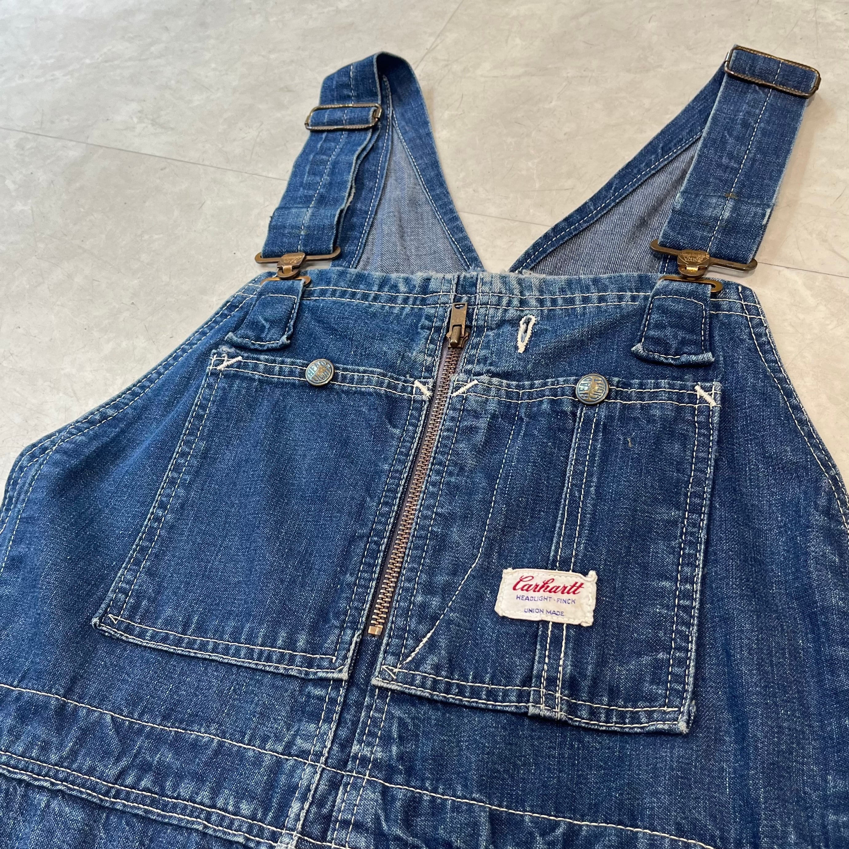 60s Carhartt HeadLight Finck 3 Name Over-Alls 60年代 カーハート ヘッドライト フィンク  トリプルネームタグ オーバーオール | ヴィンテージカイトリオレゴン powered by BASE