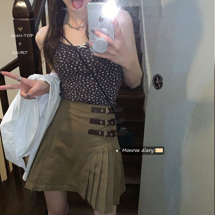 スカート サマースタイル ストリート 夏物 モンロー73989830351