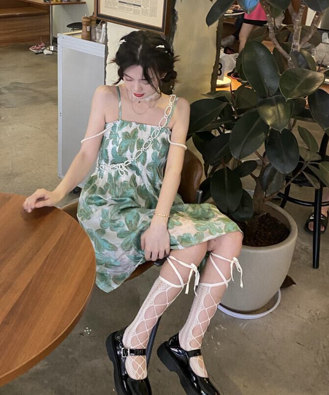 ウェストドレス サマーフローラルスカート 大人ガーリー スウィート キュート カジュアル 夏物 花柄 モンロー94301604775