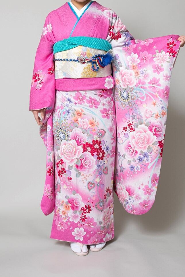 【レンタル】ふりそで FB-1(フリーサイズ)