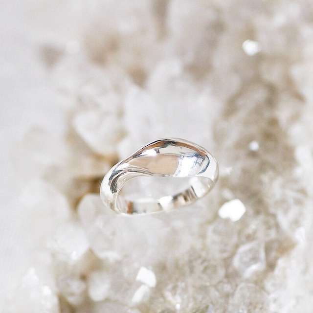 wavy ring ( SV925 )